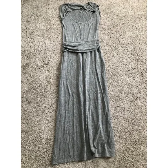 white maxi cut out dress Chateau White Ruffle Maxi Dress - L Size - Women's Dresses